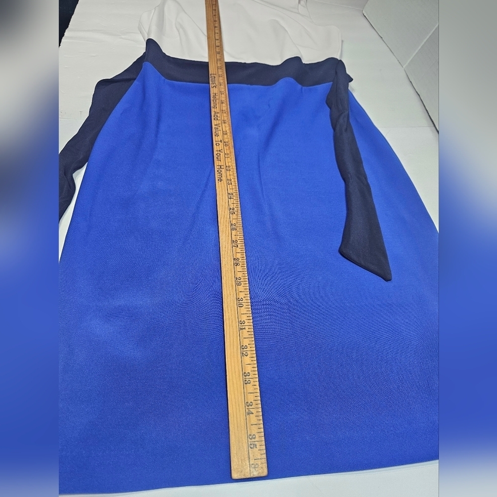 Ralph Lauren Soft Pink And Blue Dress Sleeveless - Picture 8 of 11